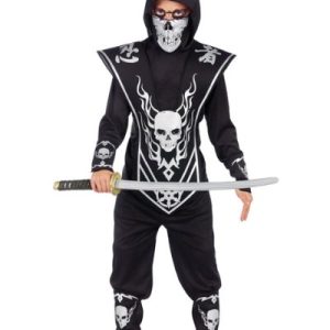Fun World Black Skull Lord Ninja Costume