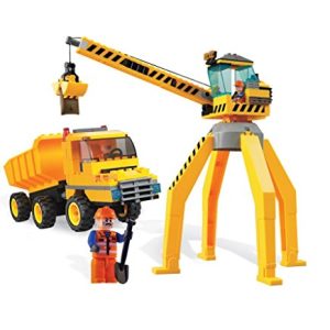 BRICTEK Crane with Truck Building Kit