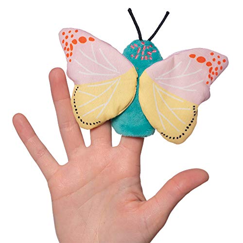 Manhattan Toy Natural Historian Butterflies & Moth Finger Puppet Play Set