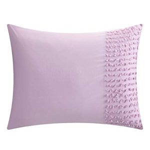 American Kids Tufted Stripe Comforter Set, Twin, Purple