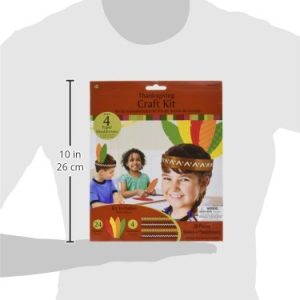 Thanksgiving Make Your Own Headband Kit | Makes Up To 4 Headbands | Party Activity