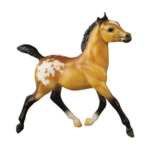 Breyer Traditional Series Milo - Foal with Friendship Bracelet | Model Horse Toy | 7.5" x 7.5" | 1:9 Scale | Model # 1795