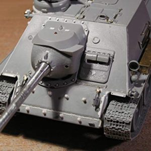 Zvezda 5044 - Soviet Tank Destroyer SU-100 - Plastic Model Kit Scale 1/72 81 Details Lenght 5.25"