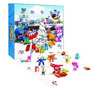 Super Wings – Advent Calendar | Countdown Calendar with Exclusive Characters & Accessories | 24 Gifts Included