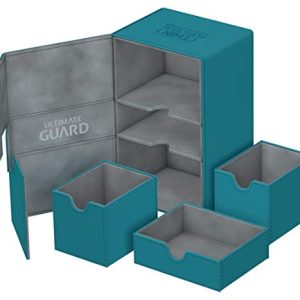 Ultimate Guard Twin Flip'n'Tray 160+ XenoSkin Petrol