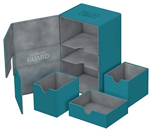 Ultimate Guard Twin Flip'n'Tray 160+ XenoSkin Petrol