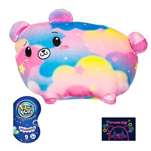 Pikmi Pops Jelly Dreams - Hushy The Bear - Collectible 11" LED Light Up Glowing Plush Toy