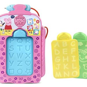 VTech Peppa Pig Scribbles & Sounds Doodle Board, Pink