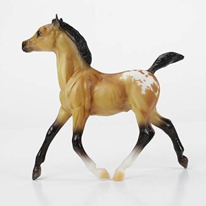 Breyer Traditional Series Milo - Foal with Friendship Bracelet | Model Horse Toy | 7.5" x 7.5" | 1:9 Scale | Model # 1795