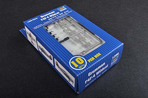 Trumpeter 1/350 F4F4 Wildcat Aircraft Set for USS Hornet (10-Box)