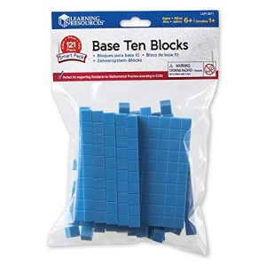 Learning Resources Base Ten Blocks Smart Pack, Early Childhood Math Skills, Ages 5+