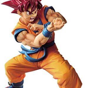 Banpresto 39652 Dragon Ball Super Blood of Saiyans Special VI S.God Goku Figure