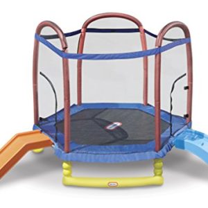 Little Tikes 7' Climb 'N Slide Trampoline