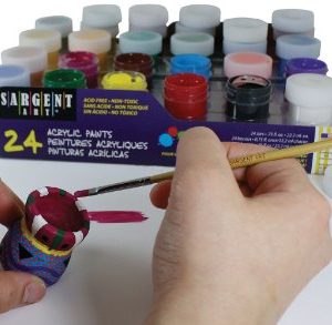 Sargent Art 66-5524 Acrylic Paint Set, 24-Count