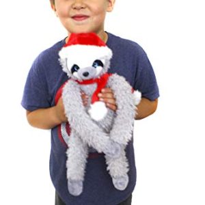 Plushland Sloth Plush Stuffed Animal – Sloth Gift for Kids and Adults – Plush Toy with Long Cuddly Arms – Lazy Slowla – 12 Inches.