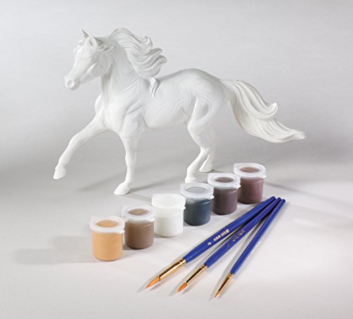 Breyer 3D Paint by Number Pinto Horse Craft Activity Set, Multicolor