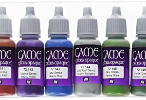 Vallejo Extra Opaque Set (8 Color) Paint