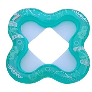 RAVE Sports Lucky Lounge Float, Blue/Clear/White