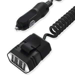 Premier Energizer HardCase iPhone Charger Lightning Cables MFi Fast Charging Cord Rugged/Android Smartphone Micro USB 2.0 Cables/USB Car Charger Adapter Combo Deal 4ft 8ft 4.4amp 3.4amp