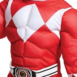 Power Rangers Red Ranger Mighty Morphin Muscle Costume for Toddlers