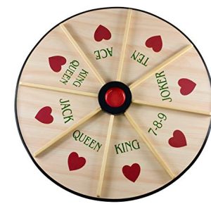 STERLING Games 18" Michigan Rummy Wooden Game Set Reversible Double Sided Board