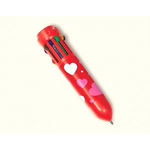 amscan Valentine 10 Color Plastic Pen | Party Favor