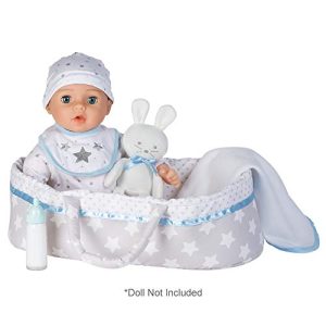 Adora Baby Doll Clothes - Adoption Baby Essentials Sweet Star for 16 inch Girl Baby Dolls, 8-Piece Essentials Gift Set for Kids