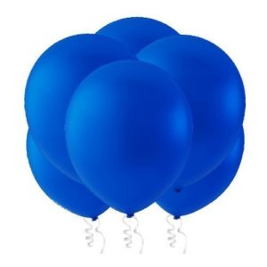 Creative Balloons Celebrity 9" Latex Balloons, Decorator Royal Blue, Pack of 144