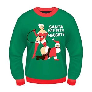 Forum Novelties Santa Has Been Naughty Christmas Sweater