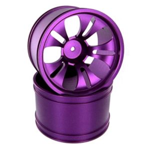 Redcat Racing Aluminum Wheels for Volcano Only (2 Piece), Purple