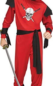 Fun World Red Skull Ninja Child Costume