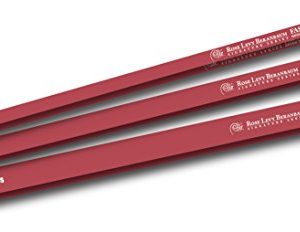 Rose Levy Beranbaum Signature Series RPK001 Rose's All American Pie Kit Includes Rolling Pin, Mat and Fast Tracks Dough Thickness Rails, 18" x 24.5", Red