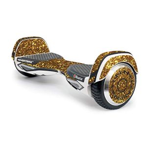 MightySkins Skin Compatible with Razor Hovertrax 2.0 Hover Board - Gold Dazzle | Protective, Durable, and Unique Vinyl Decal wrap Cover | Easy to Apply, Remove, and Change Styles | Made in The USA