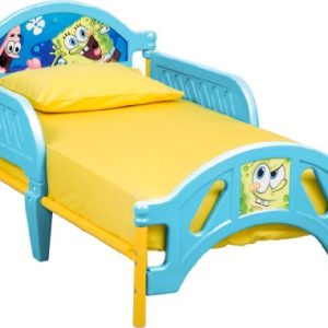 Delta Children Plastic Toddler Bed, Nickelodeon SpongeBob SquarePants