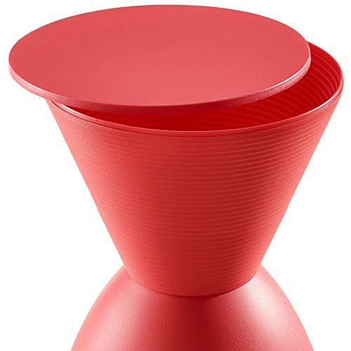 Modway Haste Stool in Red