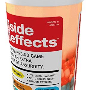 GAMES ADULTS PLAY (May Cause) Side Effects - Word Guessing Game at It's Hysterical Best - Get Your Teammate to Guess The Word Or Phrase for A Chance to Win