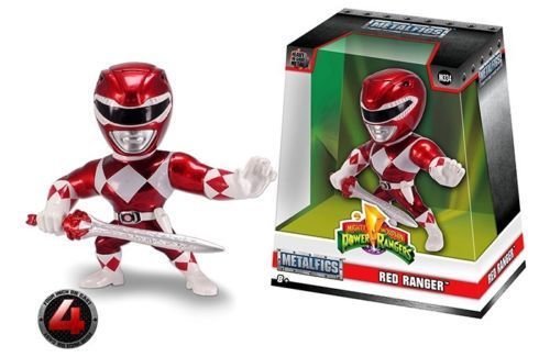Jada Limited Edition 4" METALFIGS - Power Rangers - RED Ranger M334 99270