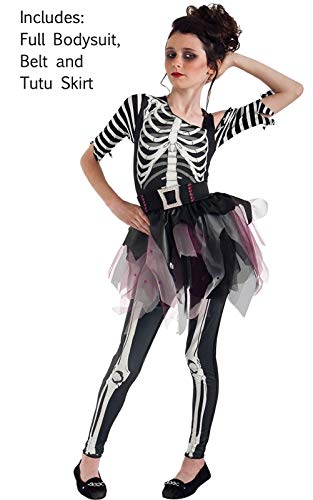 Rubie's Skelee Ballerina Dress-Up Costume, Large
