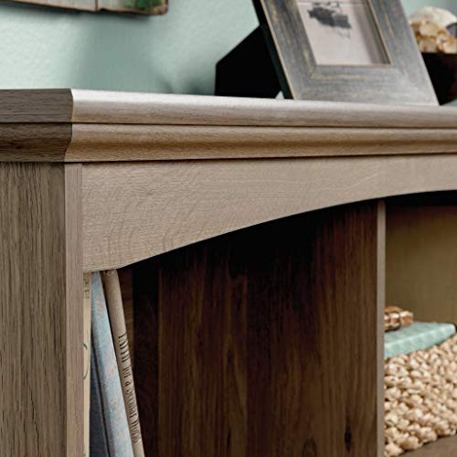 Sauder Harbor View Bin Bookcase, Salt Oak finish