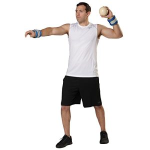 TheraBand Soft Weight, 4.5" Diameter Hand Held Ball Shaped Isotonic Weight for Strength Training and Rehab Exercises