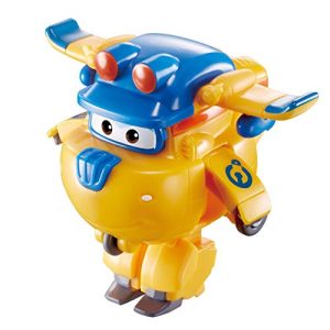 Super Wings - Donnie's Driller Vehicle | Transform-A-Bot Donnie Toy Figure