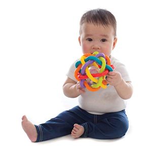 Playgro 0184557 Bendy Ball for Baby Infant Toddler Children, Playgro is Encouraging Imagination with STEM/STEM for a Bright Future - Great Start for a World of Learning