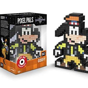 PDP Pixel Pals Kingdom Hearts Goofy Collectible Lighted Figure, 878-056-NA-GOOF - Not Machine Specific