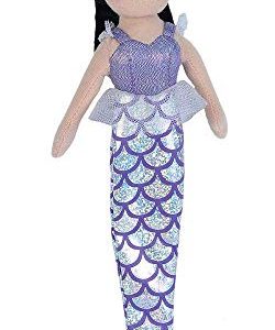 Wild Republic Mermaid Toy, Slap Bracelet, Gifts for Kids, Purple, Huggers 12"