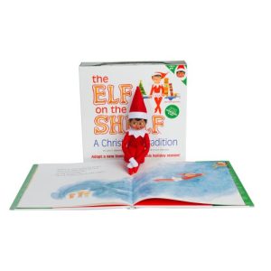 Elf on the Shelf:A Christmas Tradition (brown-eyed girl scout elf)