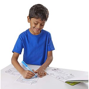 Melissa & Doug On the Go Surprize Ink! Game Book - Jungle Animals (24 Pages, Great Gift for Girls and Boys - Best for 5, 6, 7, 8, 9 Year Olds and Up)