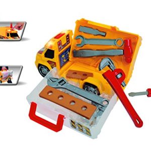 Dickie Toys Push and Play Construction Handyman Case Vehicle