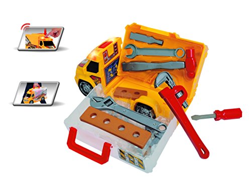 Dickie Toys Push and Play Construction Handyman Case Vehicle