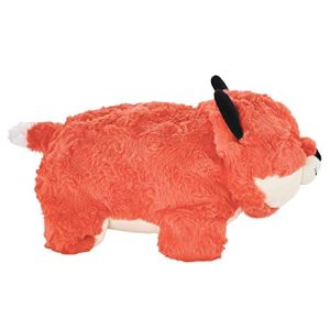 Animal Adventure | Popovers Travel Pillow | Orange Fox | Transforms from Character to Travel Pillow | 13" x 8.5" x 6