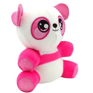 Squeezamals 3Deez, Slow-Rise Foam Stuffed Animals, Panda-Samantha